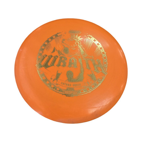 Vist Large View of Product Image Which is Used Innova WRAITH Disc Golf Driver Orange