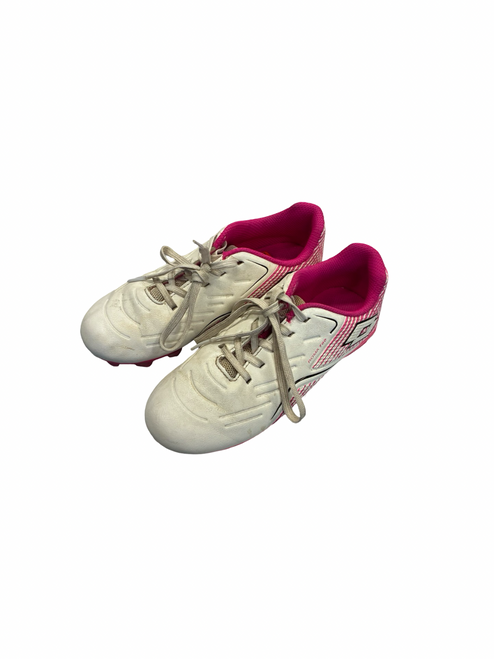 Vist Large View of Product Image Which is Used Lotto Soccer Cleats White Youth 13.0