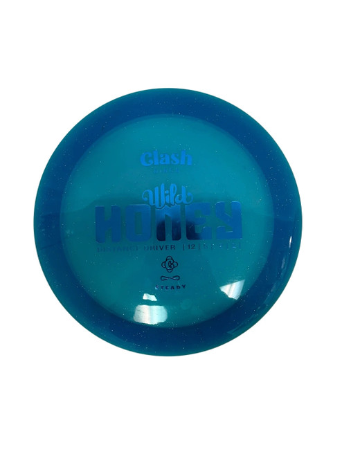 Vist Large View of Product Image Which is Used Clash Discs Steady Wild Honey 173g Disc Golf Driver