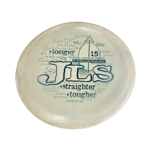 Vist Large View of Product Image Which is Used Millennium JLS DRIVER Disc Golf Driver White