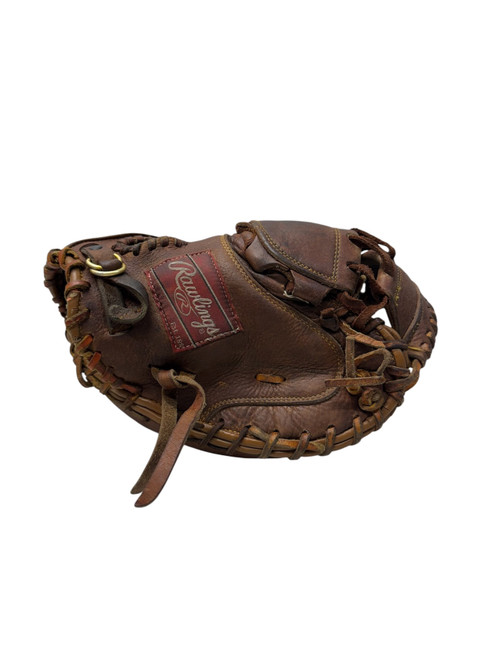 Vist Large View of Product Image Which is USED RAWLINGS MIKE PIAZZA RC430 RH THROW 33” CATCHERS MITT