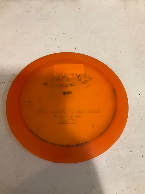 Vist Large View of Product Image Which is Used Innova DOMIN Disc Golf Driver Orange