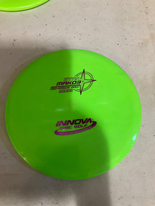 Vist Large View of Product Image Which is Used Innova STAR MAK03 Disc Golf Mid Range Kelly green