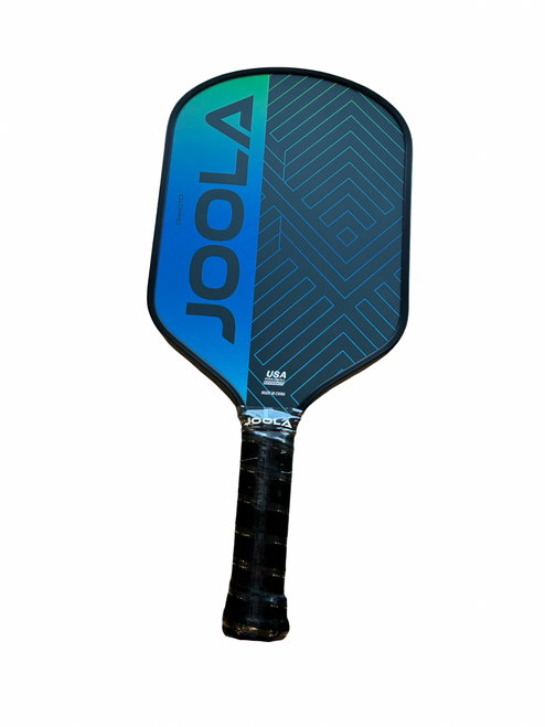 Vist Large View of Product Image Which is Used JOOLA OKKOTO Pickleball Racquet Navy Blue