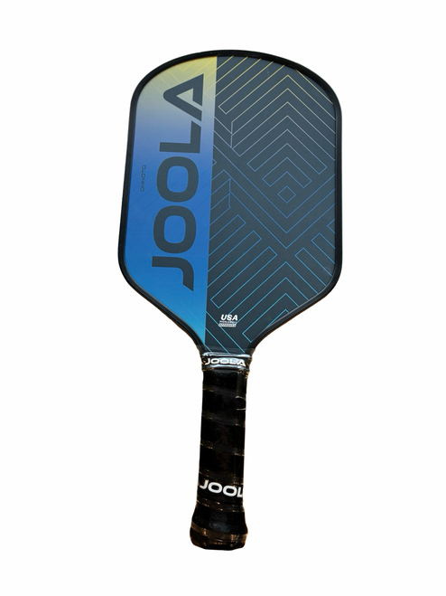 Vist Large View of Product Image Which is Used JOOLA OKKOTO Pickleball Racquet Navy Blue