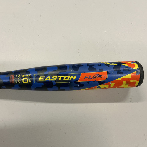 Vist Large View of Product Image Which is Used Easton Fuze Hybrid EU54FZH10 USA Baseball Bat 30"