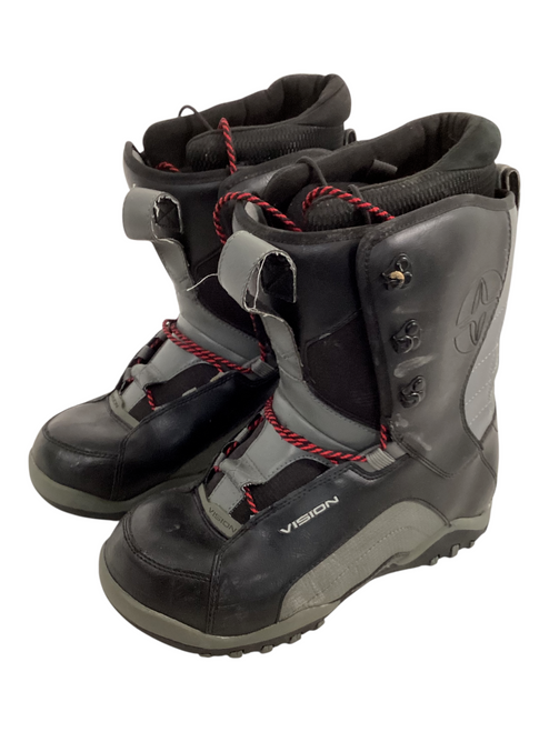 Vist Large View of Product Image Which is Used Vision SB BOOTS Mens Snowboard Boots Black Senior 12