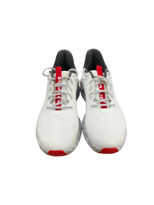 Vist Large View of Product Image Which is Used G/FORE MG4+ O2 Mens Golf Shoes White And Grey Senior 12