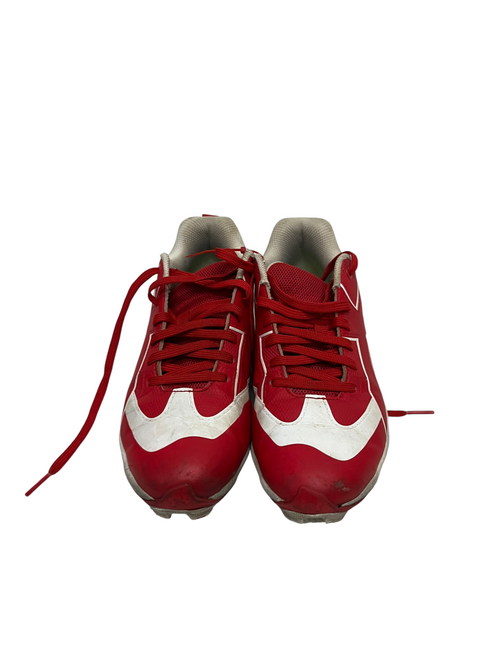Vist Large View of Product Image Which is Used Under Armour BASEBALL CLEATS BB/SB Cleats Red Junior 04