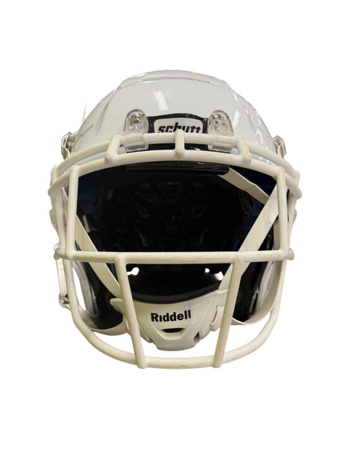 Vist Large View of Product Image Which is Used Schutt F7 FB Helmet White MD
