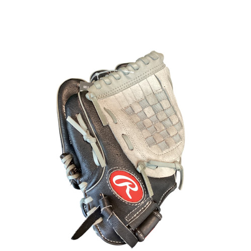 Vist Large View of Product Image Which is Used Rawlings SC105BGB BB/SB Glove LH Throw Black 10 1/2"