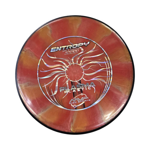 Vist Large View of Product Image Which is Used MVP ENTROPY PLASMA Disc Golf Putter Red