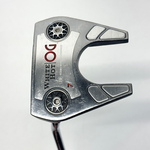 Vist Large View of Product Image Which is Used Odyssey WHITE HOT OG 7 Mens Putter LH