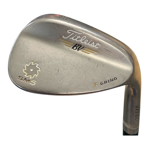 Vist Large View of Product Image Which is Used Titleist SM5 VOKEY 52 Golf Wedge Mens RH 52 Degree