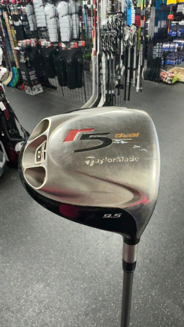 Vist Large View of Product Image Which is Used Taylormade R5 DUAL Mens Driver RH 9.5 Degree