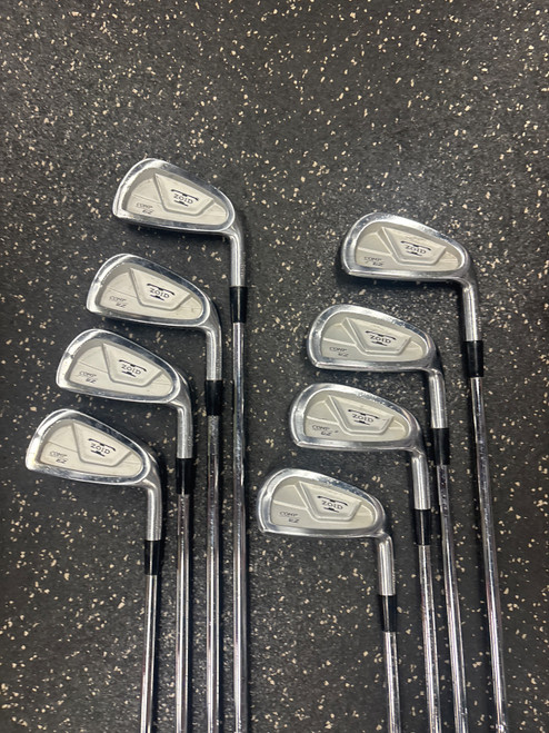 Vist Large View of Product Image Which is Used Mizuno T ZOID COMP EZ Mens Iron Set RH 3I-PW