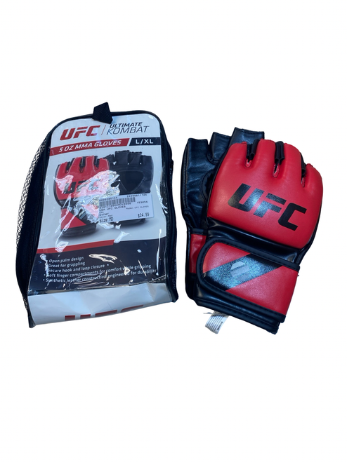 Vist Large View of Product Image Which is Used USA UFC GLOVES UFC Gloves Red MD