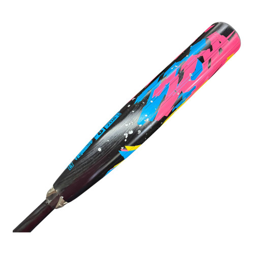 Vist Large View of Product Image Which is Used Demarini 2023 ZOA GLITCH BB/SB USSSA 2 3/4 Bat 30"