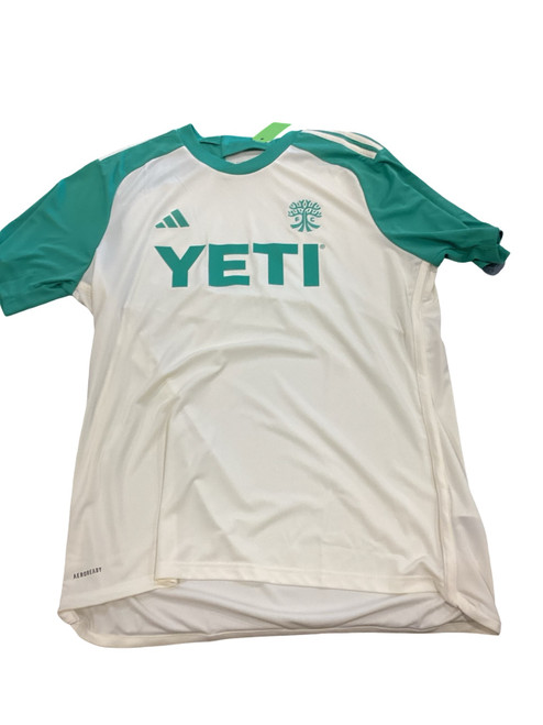 Vist Large View of Product Image Which is Used Adidas LAFC HOME KIT Soccer Top Adt Red XL