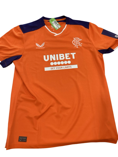 Vist Large View of Product Image Which is Used CASTORE UNIBET SOCCOR JERSEY Soccer Top Adt Orange XL