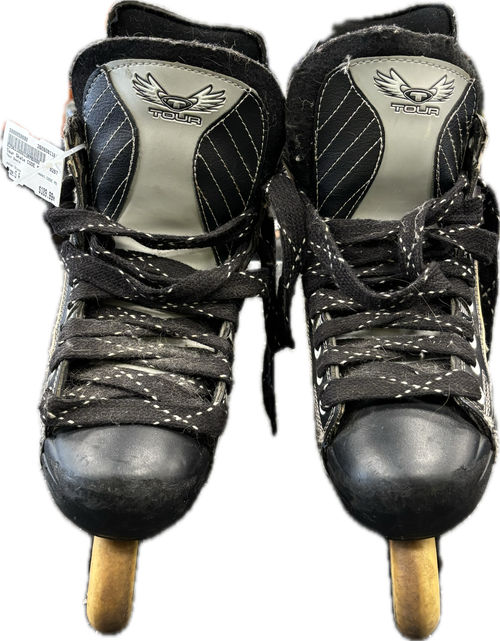 Vist Large View of Product Image Which is Used Tour Skate CODE MX Roller Hockey Skates Black Senior 6