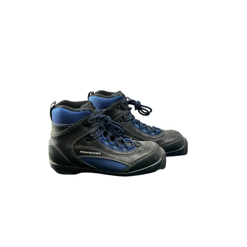 Vist Large View of Product Image Which is Used Karhu Boys NNN XC Ski Boots Black W 05-05.5 / JR 03.5-04