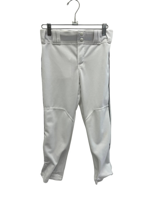 Vist Large View of Product Image Which is Used Russell Youth SM White Open Bottom BB Pants