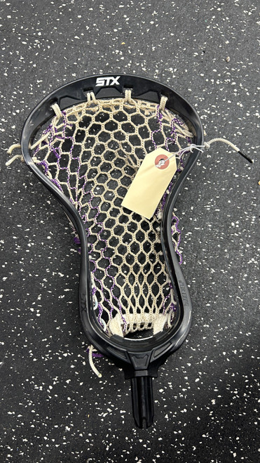 Vist Large View of Product Image Which is Used STX DUEL 2 Mens Lacrosse Head Black