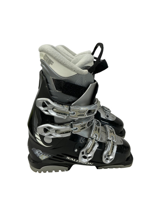 Vist Large View of Product Image Which is Used Salomon 5 IRONY Womens DH Ski Boot Black 240 MP - J06 - W07