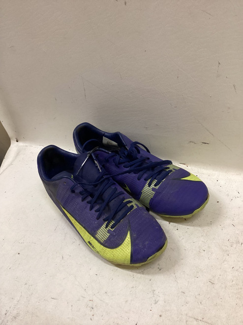 Vist Large View of Product Image Which is Used Nike Soccer Cleats Green And Royal Blue Senior 7