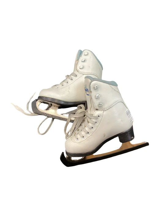 Vist Large View of Product Image Which is Used Jackson SOFT SKATE Girls Figure Skate White Youth 09.0