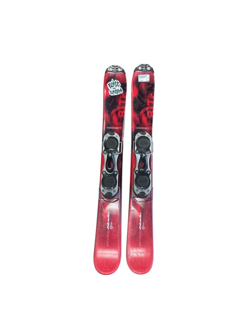 Vist Large View of Product Image Which is Used Salomon SB 10 Boys DH Ski/Binding Red 99 cm