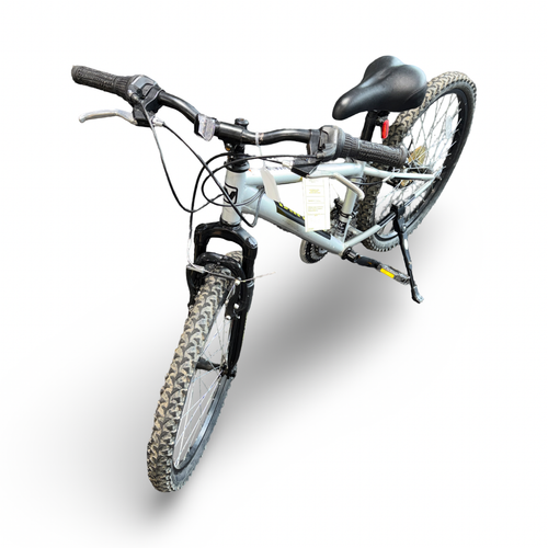 Vist Large View of Product Image Which is Used Nishiki PUEBLO 24 Mountain Bike Boys Silver 24"