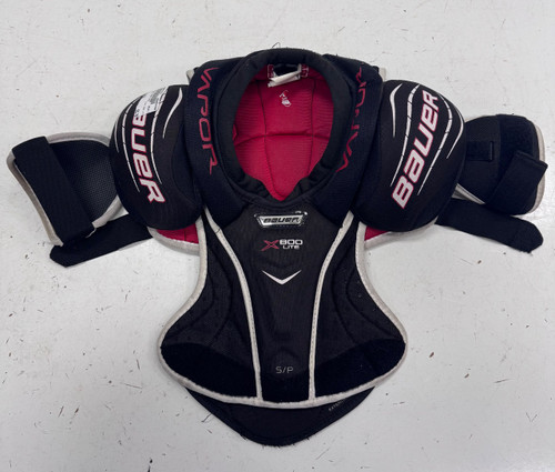Vist Large View of Product Image Which is Used Bauer X800 LITE Junior Shoulder Pads SM