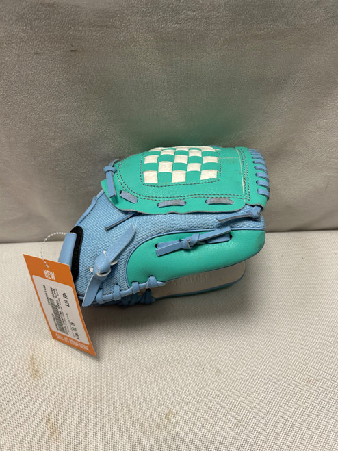 Vist Large View of Product Image Which is Used DICKS SPORTING GOODS GLOVE BB/SB Glove T-ball Carolina Blue 10"