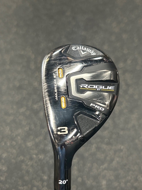 Vist Large View of Product Image Which is Used Callaway ROGUE ST PRO Mens Hybrid Club LH 3 Hybrid