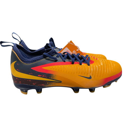 Vist Large View of Product Image Which is Used Nike Soccer Cleats Gold Junior 05