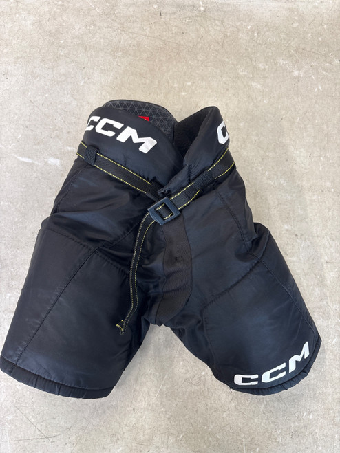Vist Large View of Product Image Which is Used CCM TACKS Youth Pant Black MD