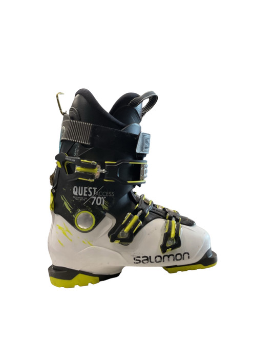 Vist Large View of Product Image Which is Used Salomon QUEST ACCESS 70T SZ 26.0 Mens DH Ski Boot White/Black/Yellow 260 MP - M08 - W09