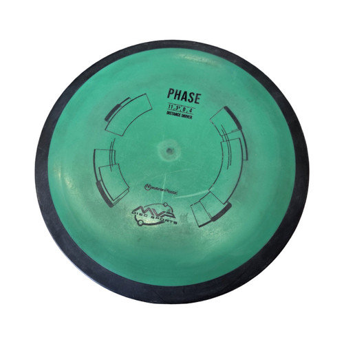Vist Large View of Product Image Which is Used MVP PHASE Disc Golf Driver Green