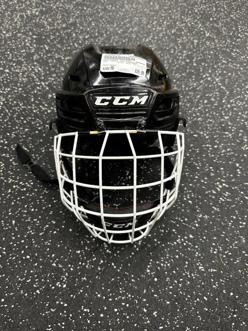 Vist Large View of Product Image Which is Used CCM TACKS 720 EXPIRED Helmet Cage Combo Black MD