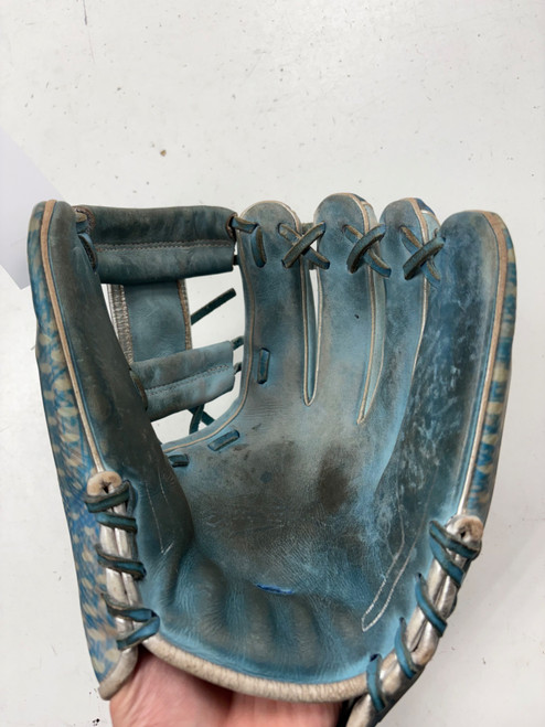 Vist Large View of Product Image Which is Used Rawlings REV1X REV205-2XCB BB/SB Glove RH Throw Carolina Blue 11 3/4" (new= $550)