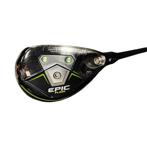 Vist Large View of Product Image Which is Used Callaway EPIC FLASH Mens Hybrid Club RH 3 Hybrid