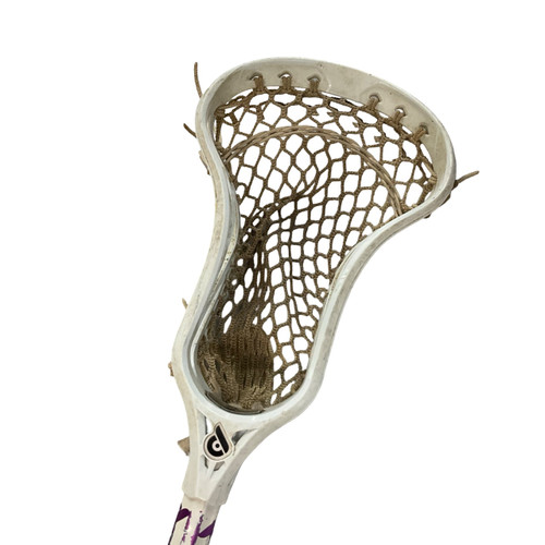 Vist Large View of Product Image Which is Used Powell lacrosse PIONEER W/ SWITCHBACK Men Atk/Mid Complete Stick Purple