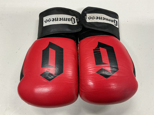 Vist Large View of Product Image Which is Used STR1KE Boxing Gloves Red Senior