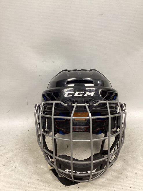 Vist Large View of Product Image Which is Used CCM FL3DS HELMET JR Helmet Cage Combo Black One Size