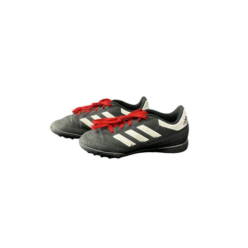 Vist Large View of Product Image Which is Used Adidas Soccer Turf Shoes Black Youth 13.0