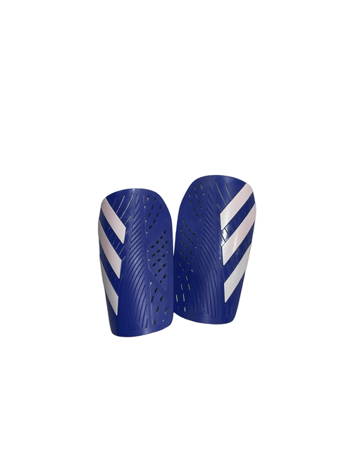 Vist Large View of Product Image Which is Used Adidas Soccer Shin Guards Youth Royal Blue SM