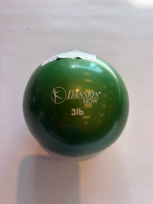 Vist Large View of Product Image Which is Used Danskin Body/Fit Ball Green 3 lb