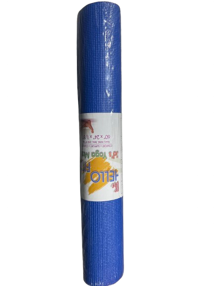 Vist Large View of Product Image Which is Used Yoga Mat Navy Blue